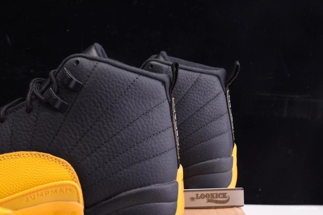 12 Air Jordan University Retro Black Gold 130690-070 0818